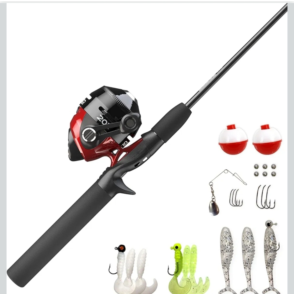 Zebco Zebco 202 Spincast Reel And Fishing Rod Combo
